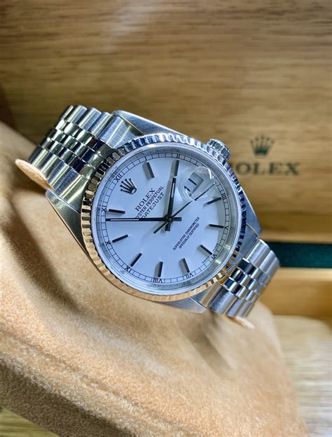 rolex stainless datejust price|Rolex 36mm stainless steel Datejust.